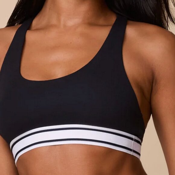 Cloud Cotton Retro Racerback Bralette - Picture 4 of 10